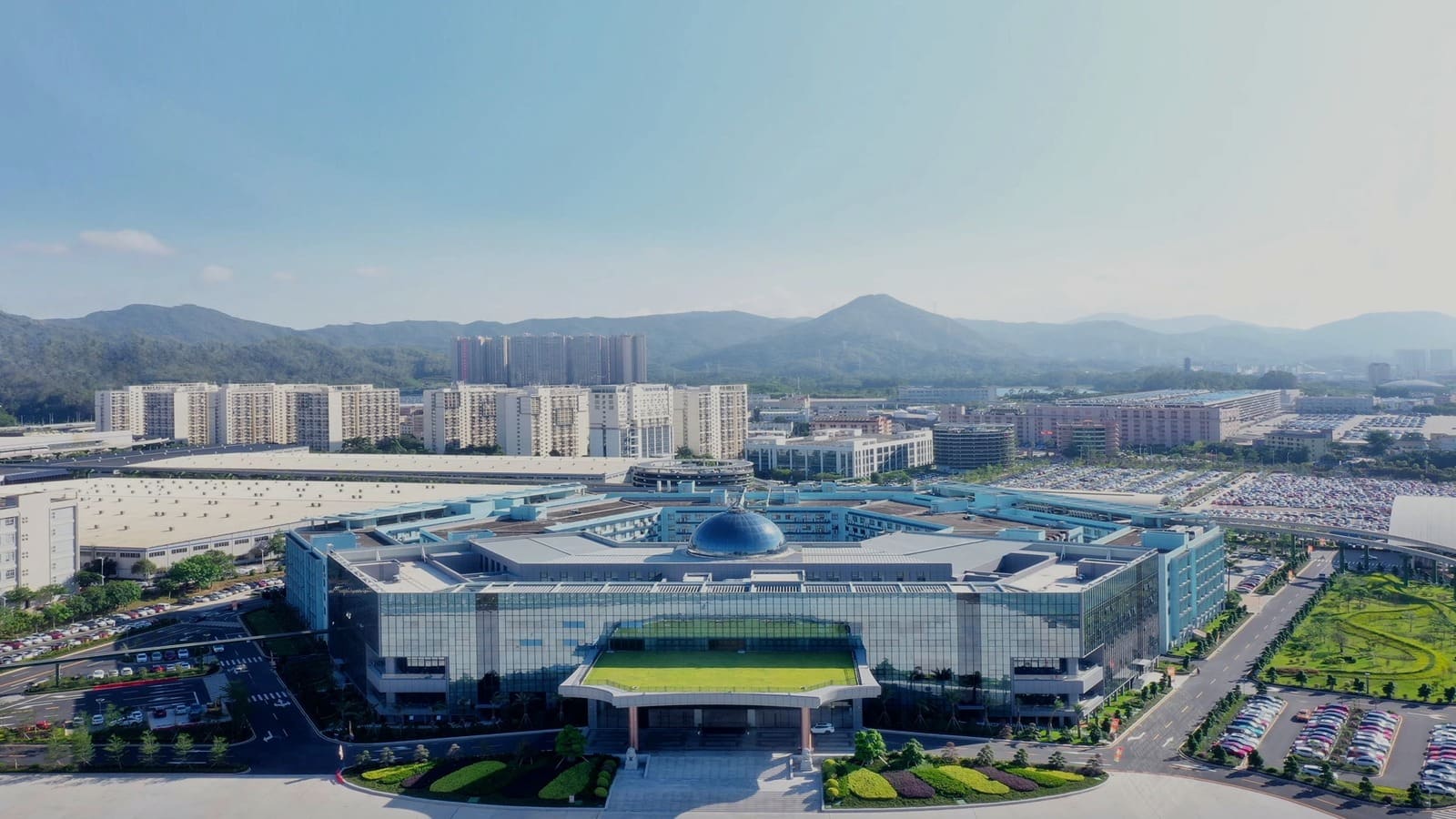 BYD headquarters and manufacturing complex
