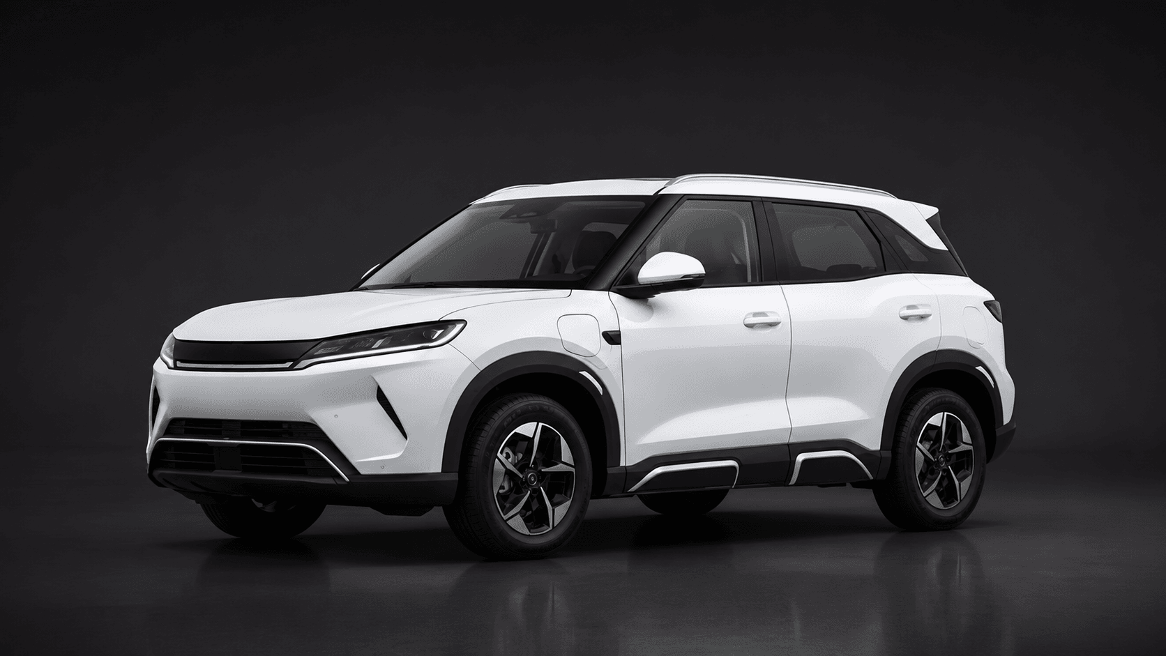 BYD Yuan Up EV Front 3/4
